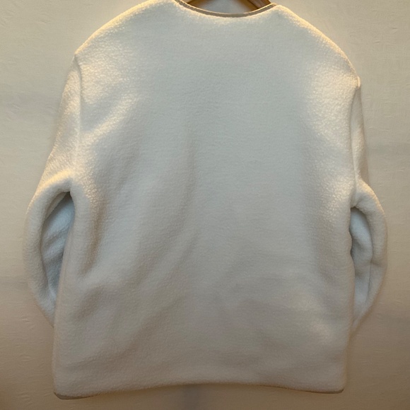 Tentree Women’s Quilted Jacket Reversible Bomber in Pale Oak Vintage White Sz S - Picture 9 of 16